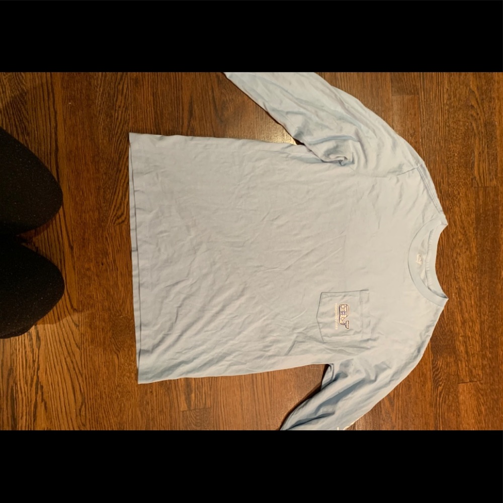 Vinyard Vines classic cotton long sleeve t…